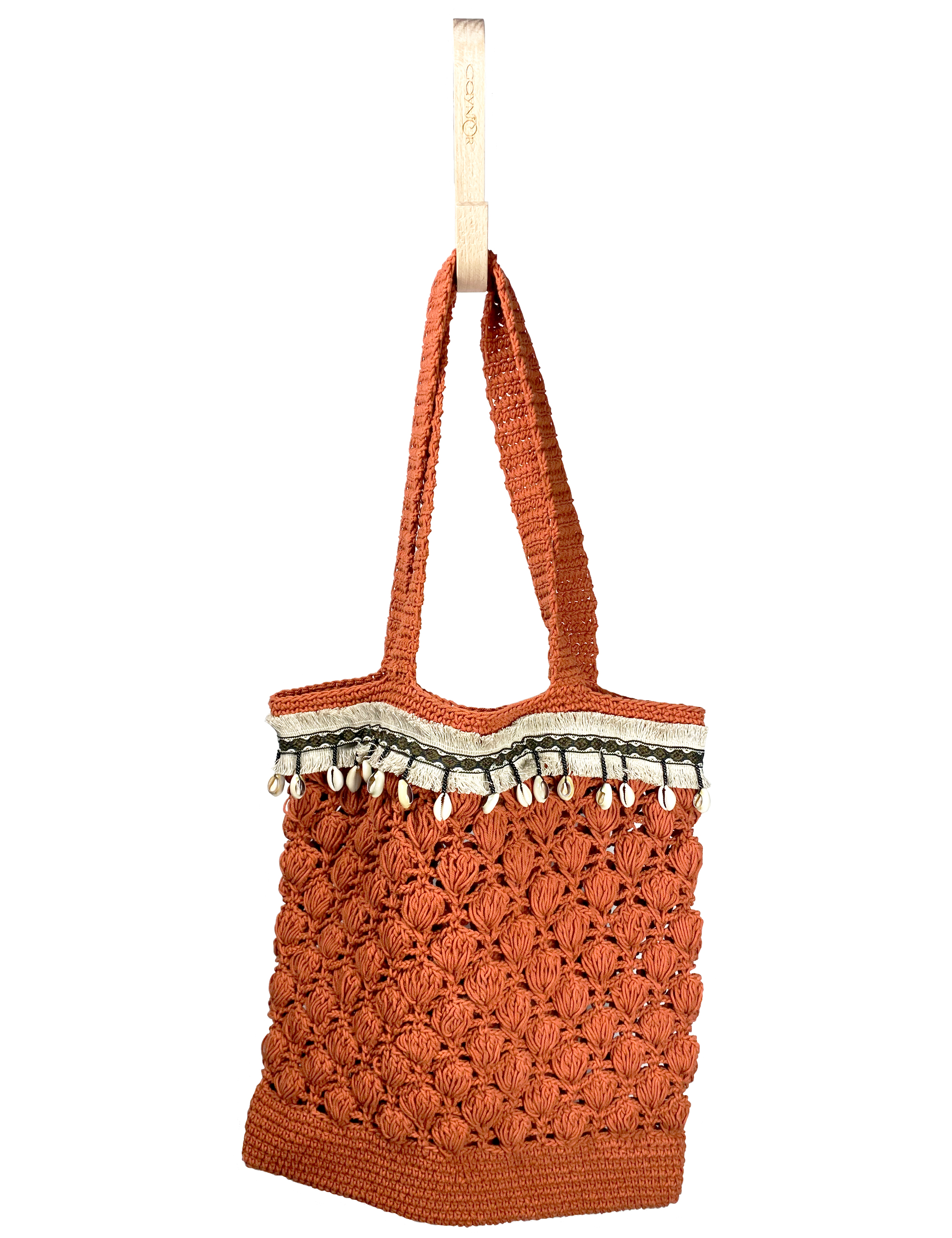 brook bag brick - Gaynor Bongard - Luxury Scarves & Accessories